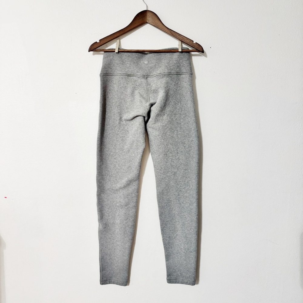 Lululemon grey wunder lounge pants size 6 - Picture 3 of 4